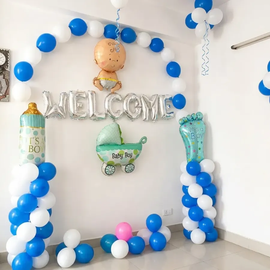Welcome Baby Boy Decor — photo 2