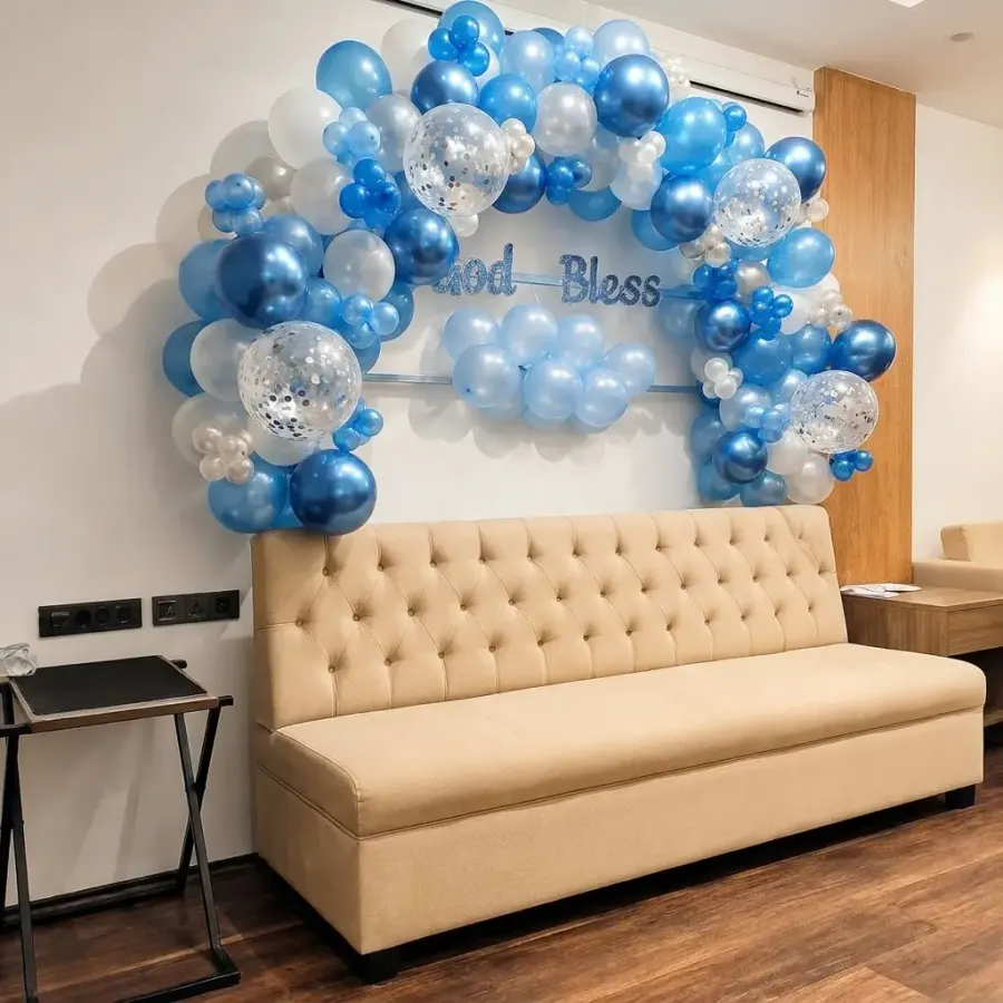 God Bless Balloon Arch — photo 2