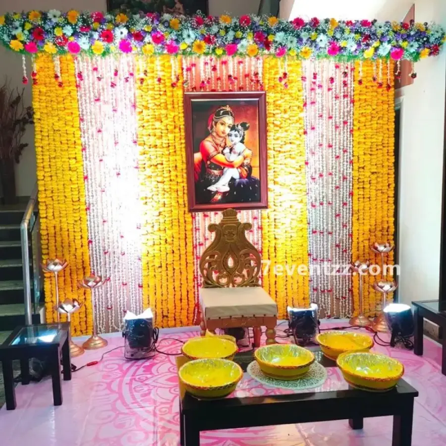 Valaikappu Flower Decoration — photo 2