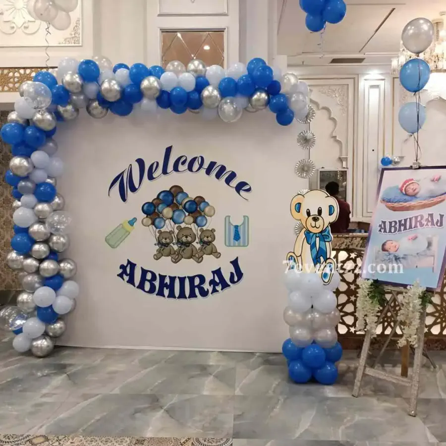 Customized Welcome Decor — decoration setup in Pune