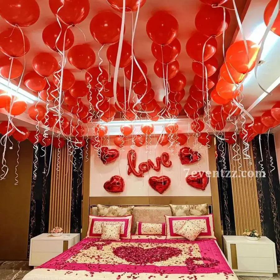 Red Balloons Decoration — photo 2