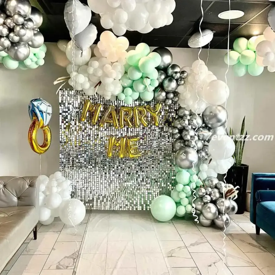 Sequence Proposal Decoration — decoration setup in Pune