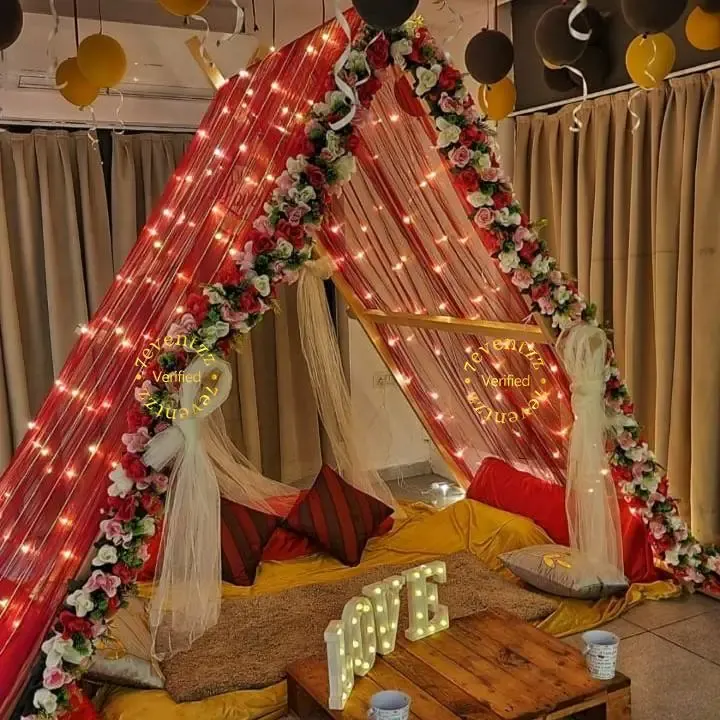 Romantic Cabana Setup for Couples — photo 3