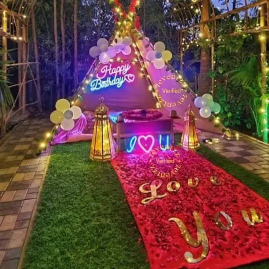Candle Light Dinner in Garden of Love — photo 3
