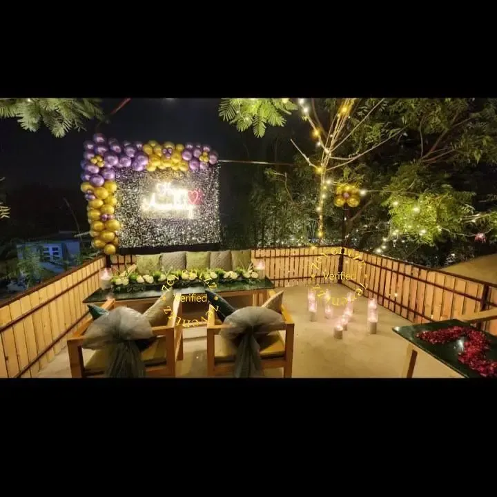 Private Terrace Dinner Setup — photo 3
