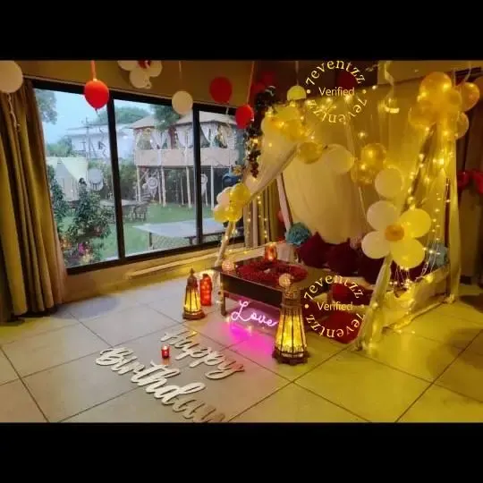 Elegant Cabana Setup — decoration setup in Pune