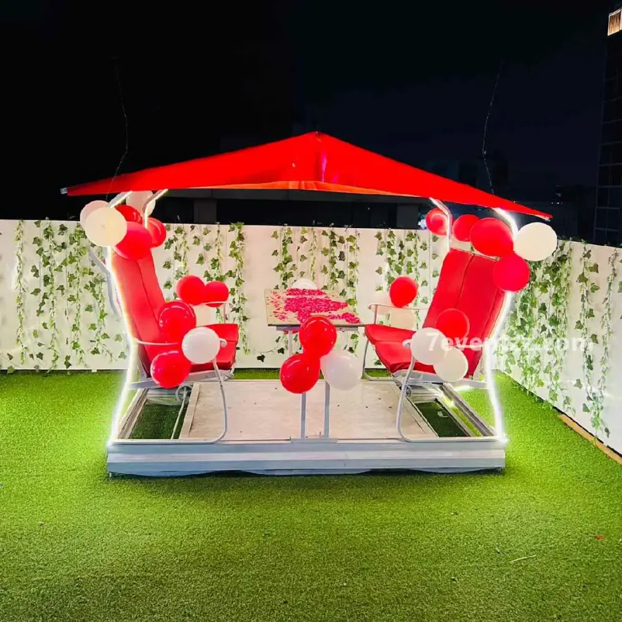 Enchanted Evening Candlelight — decoration setup in Pune