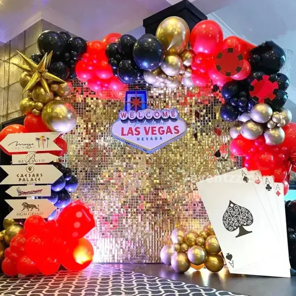 Casino Theme Decoration — decoration setup in Pune
