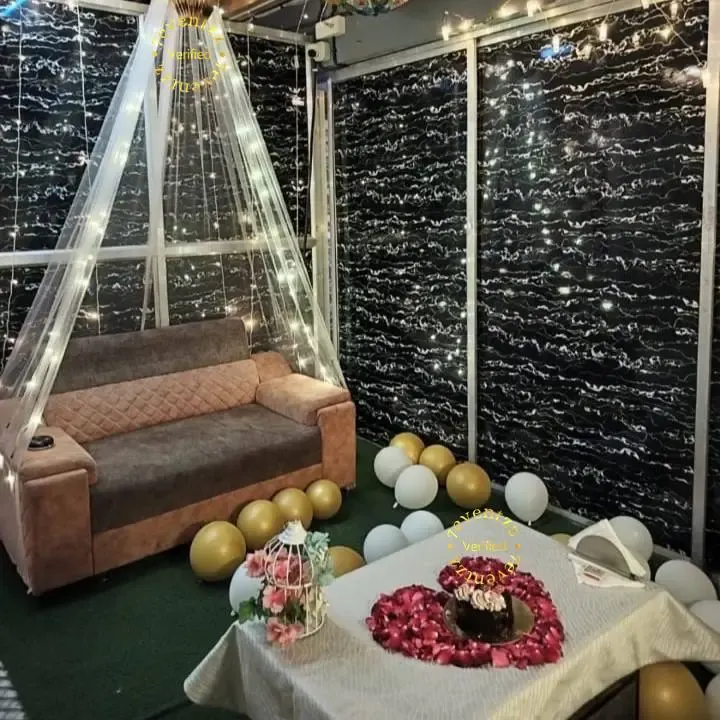 Indoor Dinner Setup for Birthday — photo 3