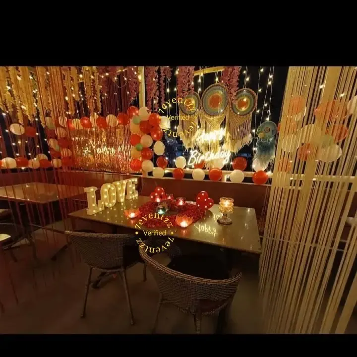 Private Bohemian Setup for Dinner — decoration setup in Pune