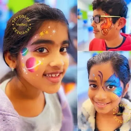 Face Painting Artist for Birthday in Pune — decoration setup in Pune