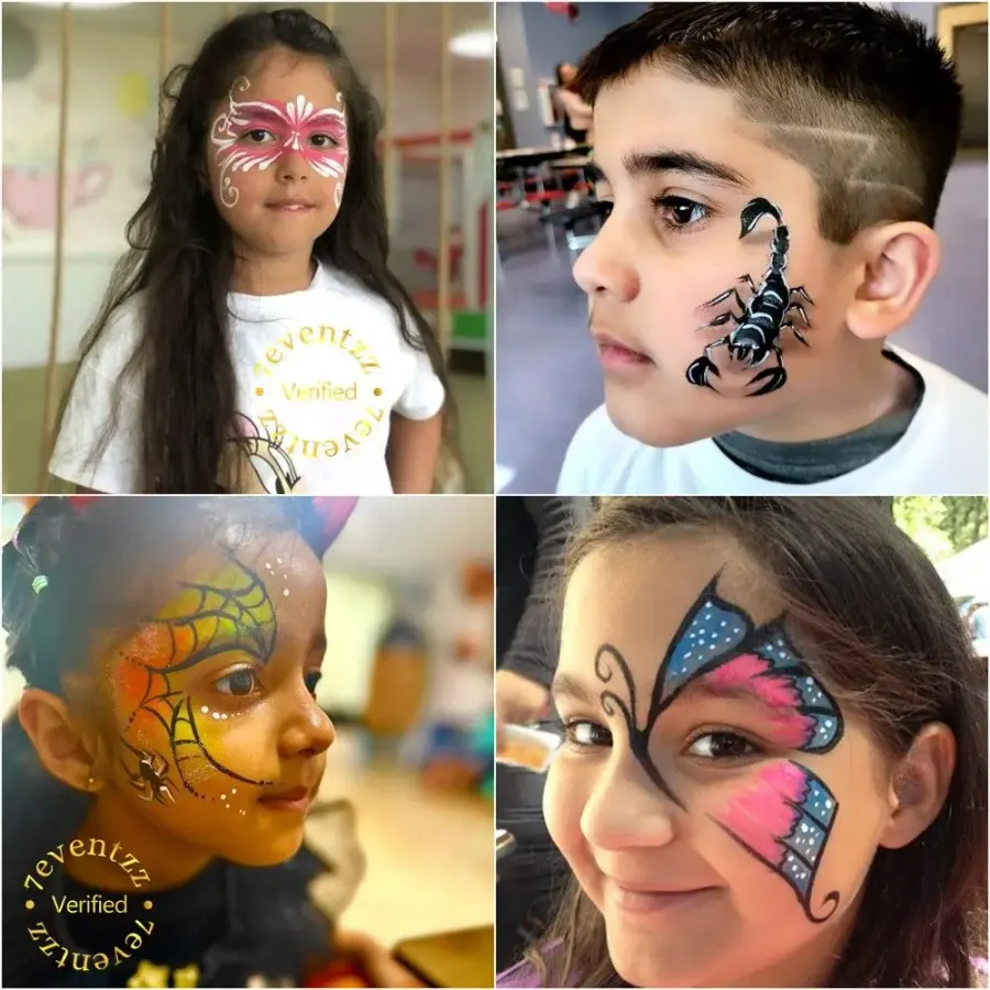Face Painting Artist — decoration setup in Pune