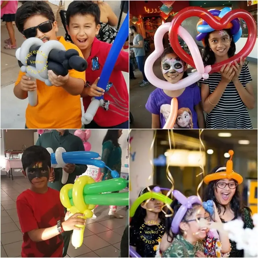 Balloon Sculpture Artist for Birthday in Bangalore — decoration setup in Pune