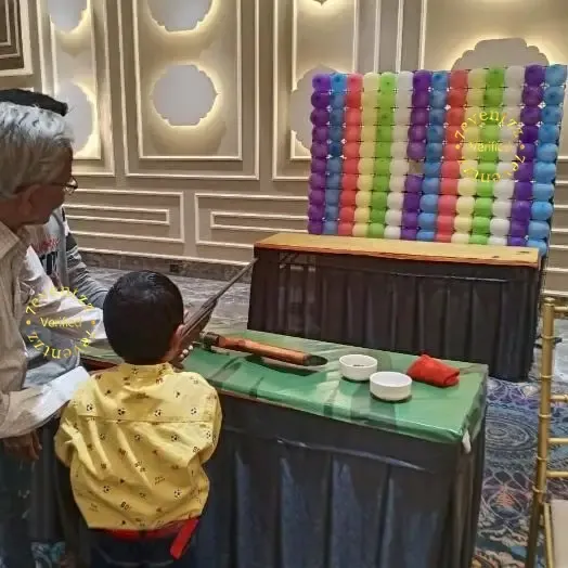 Balloon Shooting Game for Birthday in Kolkata — decoration setup in Pune