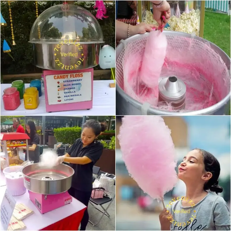 Cotton Candy Floss — decoration setup in Pune