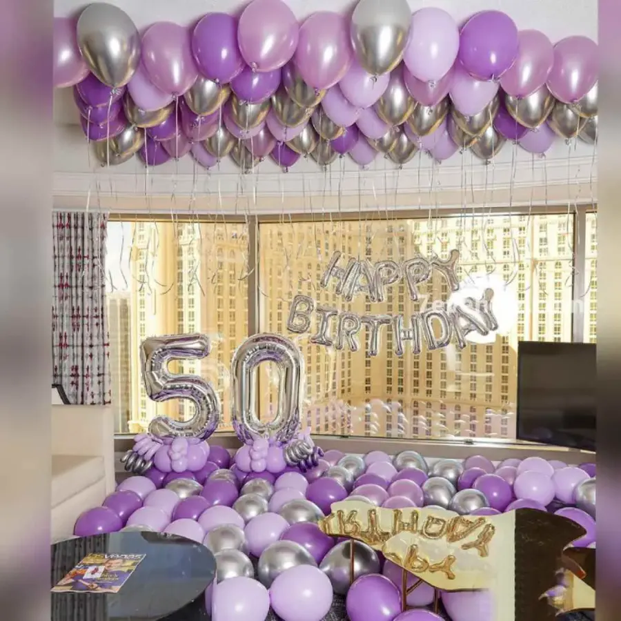 Purple Theme Decoration — photo 2