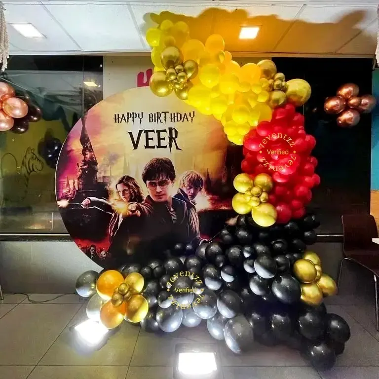 Harry Potter Birthday Decoration — decoration setup in Pune