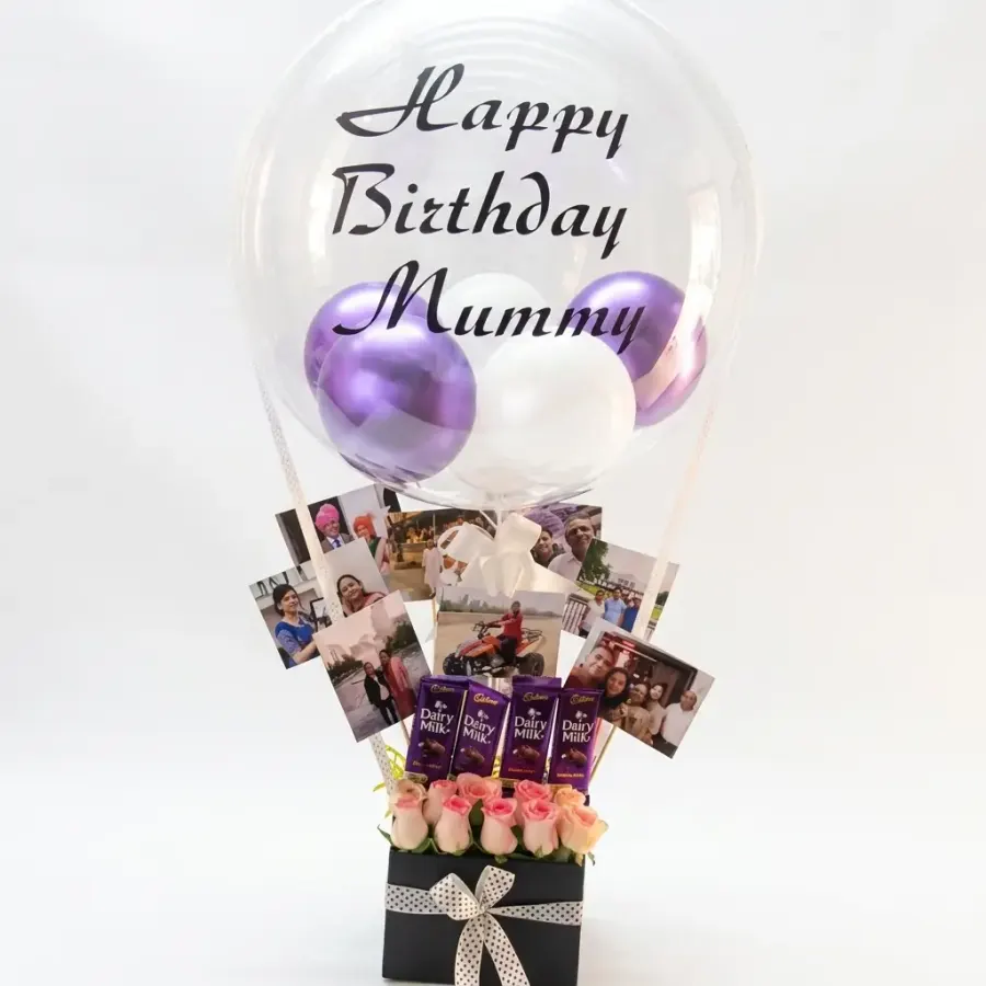 Customized Bouquet for Mom — decoration setup in Pune