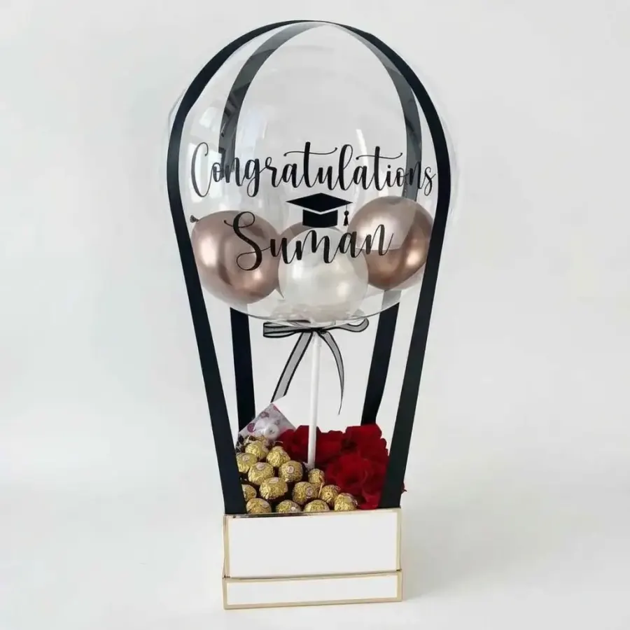 Graduation Balloon Bouquet — decoration setup in Pune