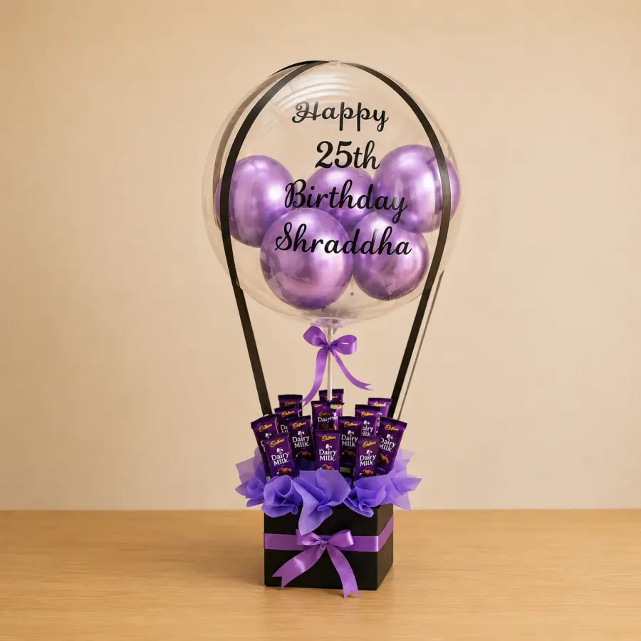 Customized Chocolate Bouquet — decoration setup in Pune