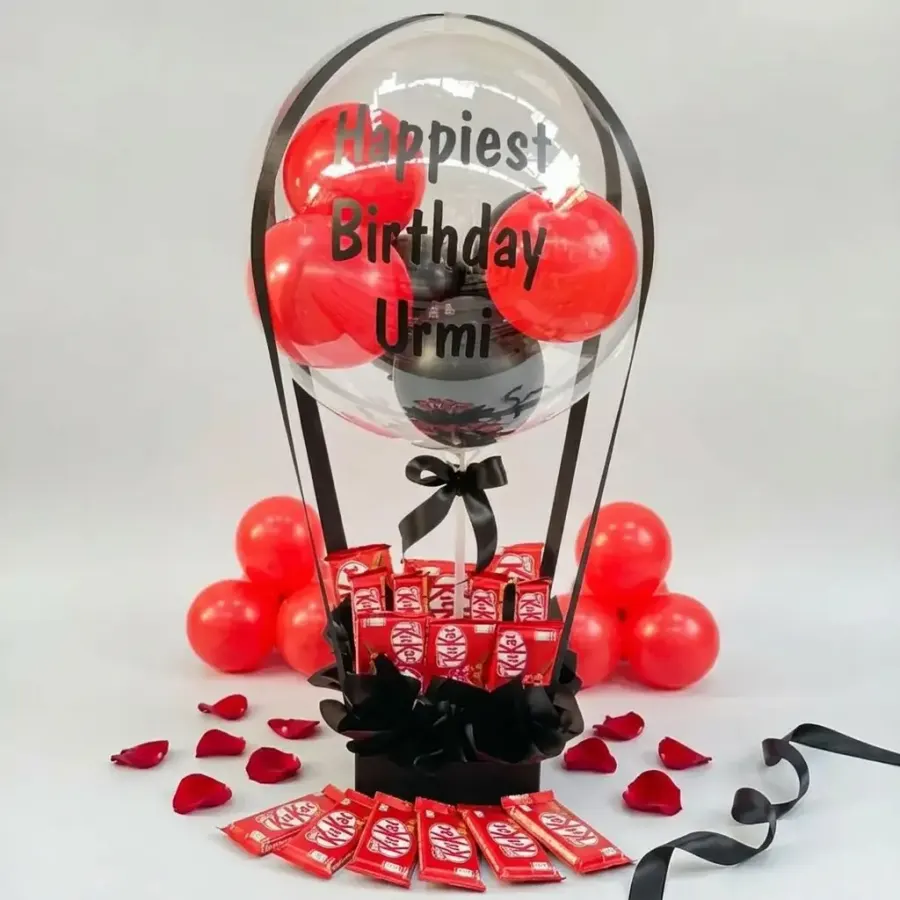 Customized Balloon Bouquet — decoration setup in Pune