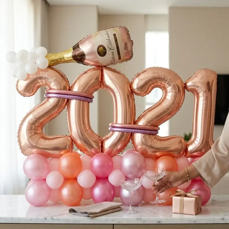 New Year Balloon Bouquet — photo 2