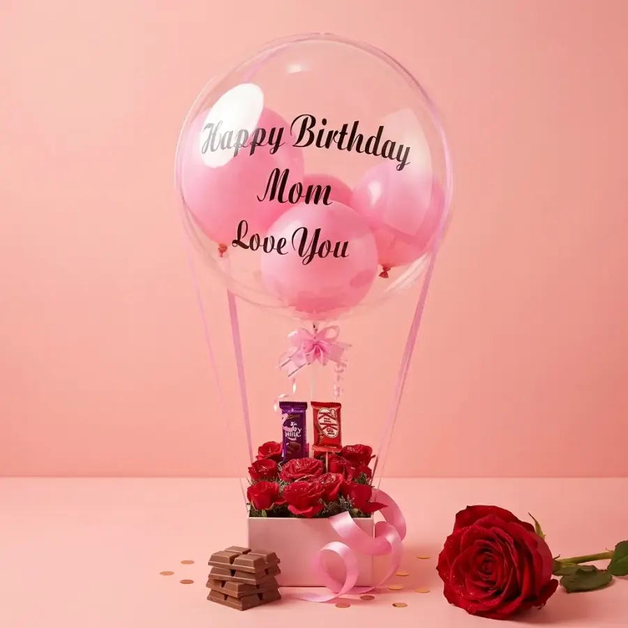 Customized Rose Bouquet — decoration setup in Pune