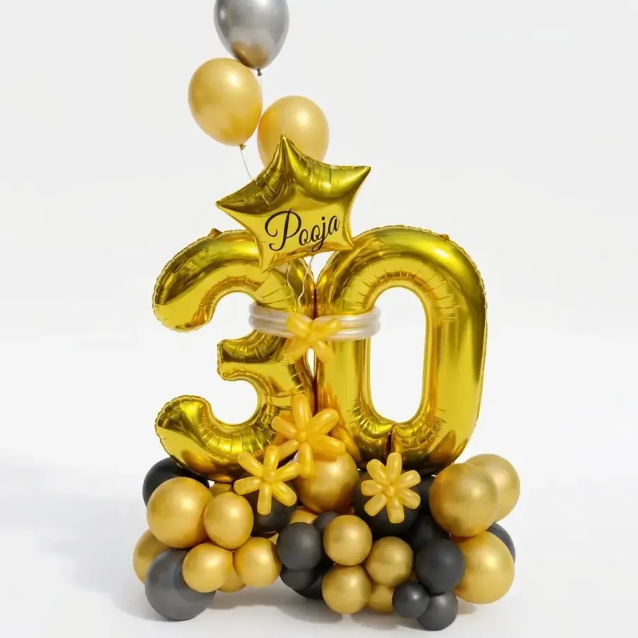 Luxury 30 Balloon Decor — decoration setup in Pune