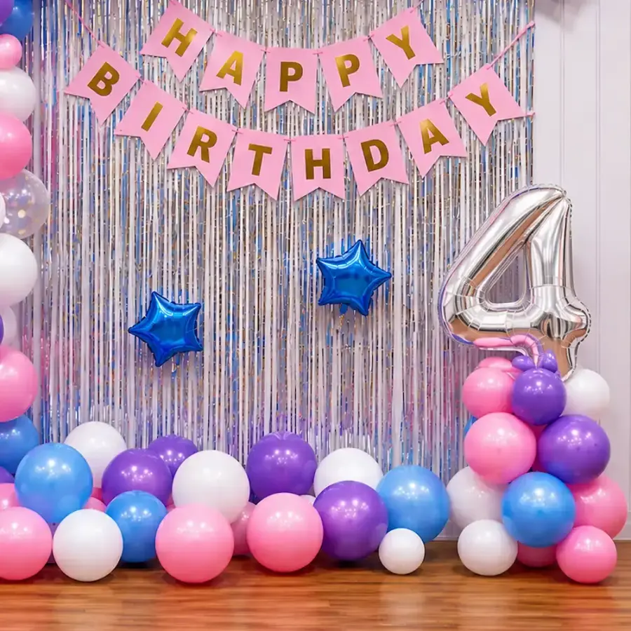 Kids 2nd Birthday Balloon Decoration — photo 2