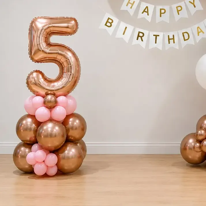 5th Birthday Party Balloon Decoration — photo 2