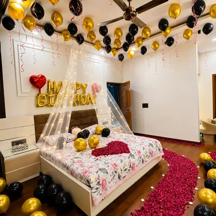 Canopy Room Decoration — decoration setup in Pune