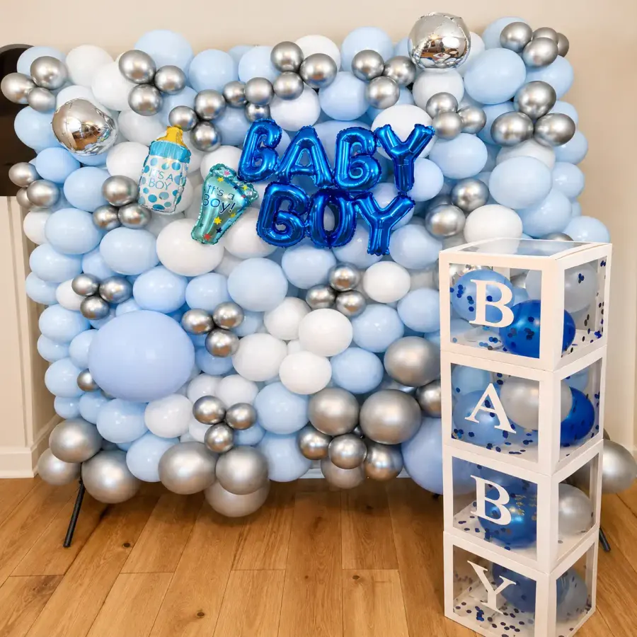 Baby Boy Welcome Decoration — decoration setup in Pune