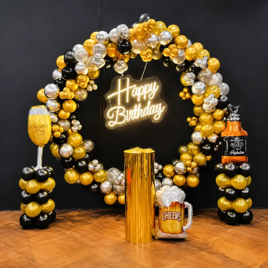 Birthday Balloon Decoration Party — decoration setup in Pune