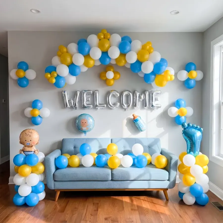 Little Boy Welcome Decoration — decoration setup in Pune