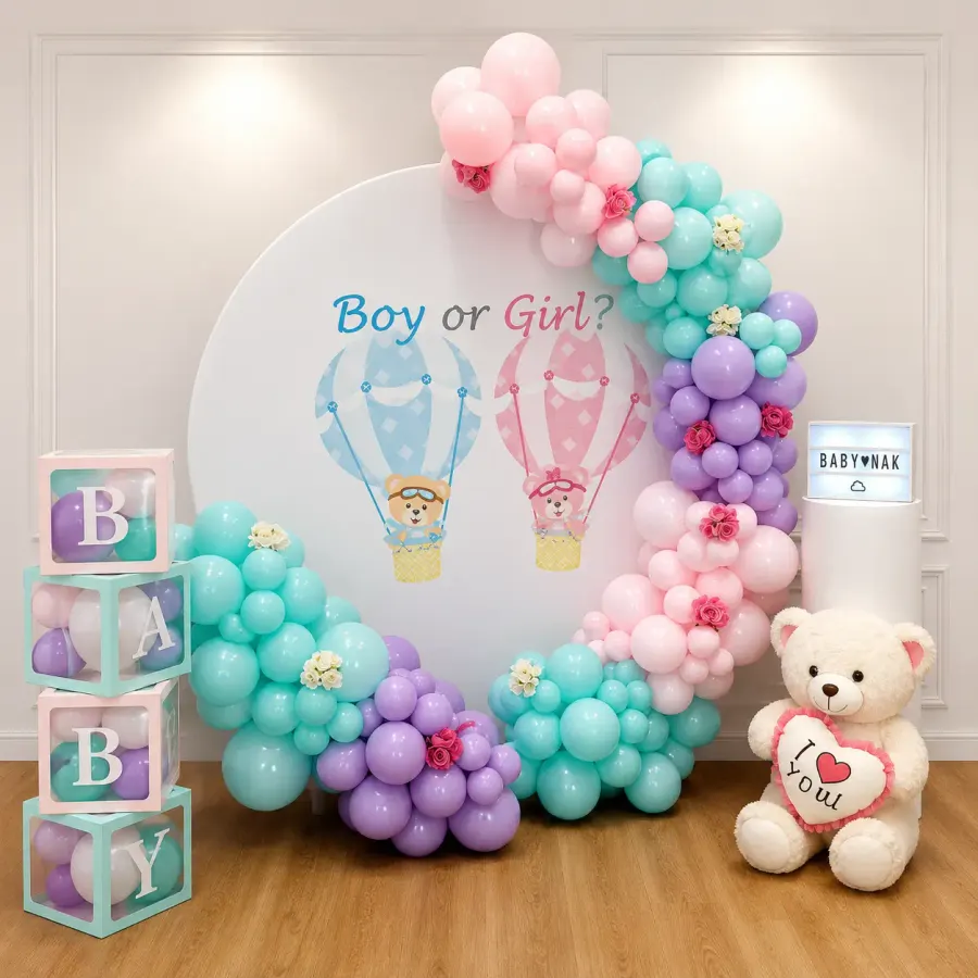 Customized Baby Shower Theme — decoration setup in Pune