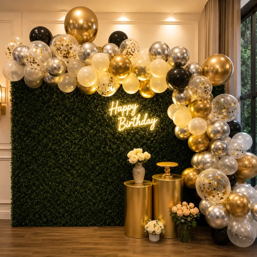 Balloon Decoration Birthday — decoration setup in Pune