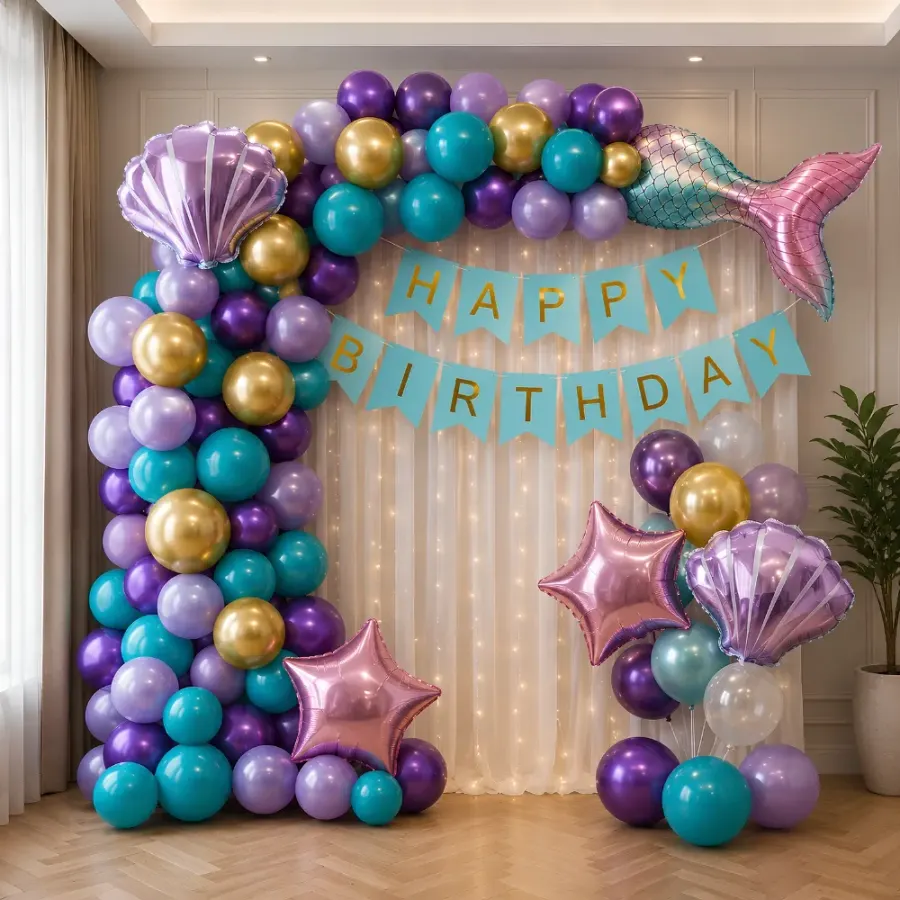 Classy Mermaid Decoration — decoration setup in Pune
