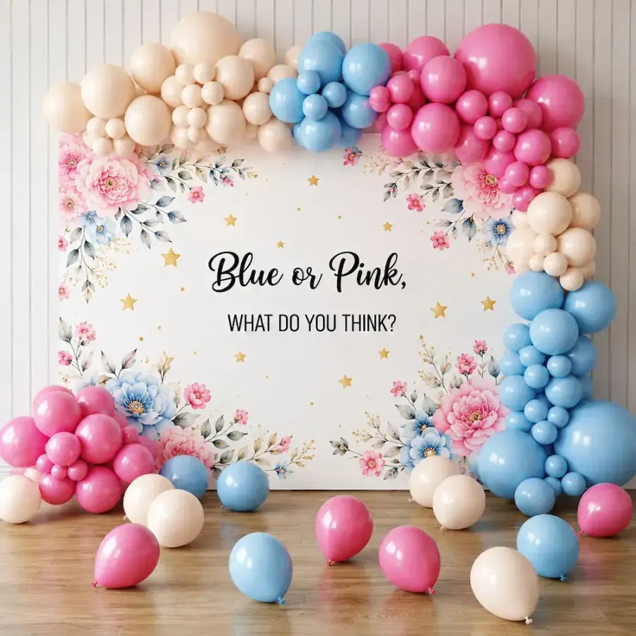 Baby Shower Welcome Decoration — decoration setup in Pune