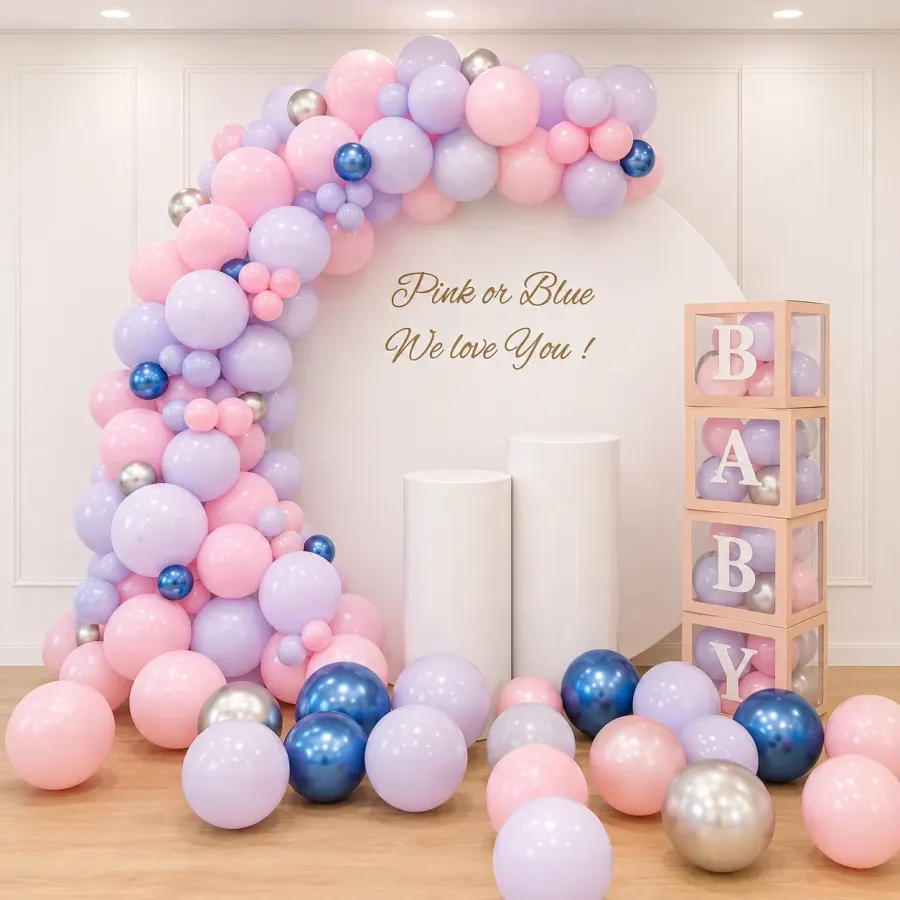 Customized Baby Shower Decoration — decoration setup in Pune