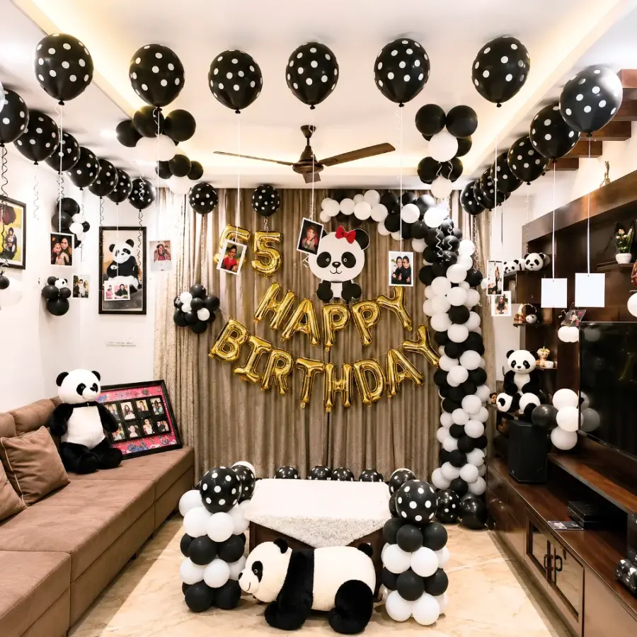 Panda Theme Decoration — decoration setup in Pune
