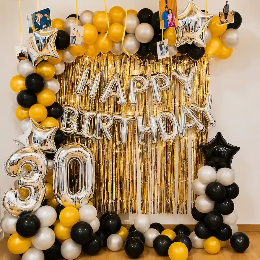 Birthday Surprise Arch — decoration setup in Pune