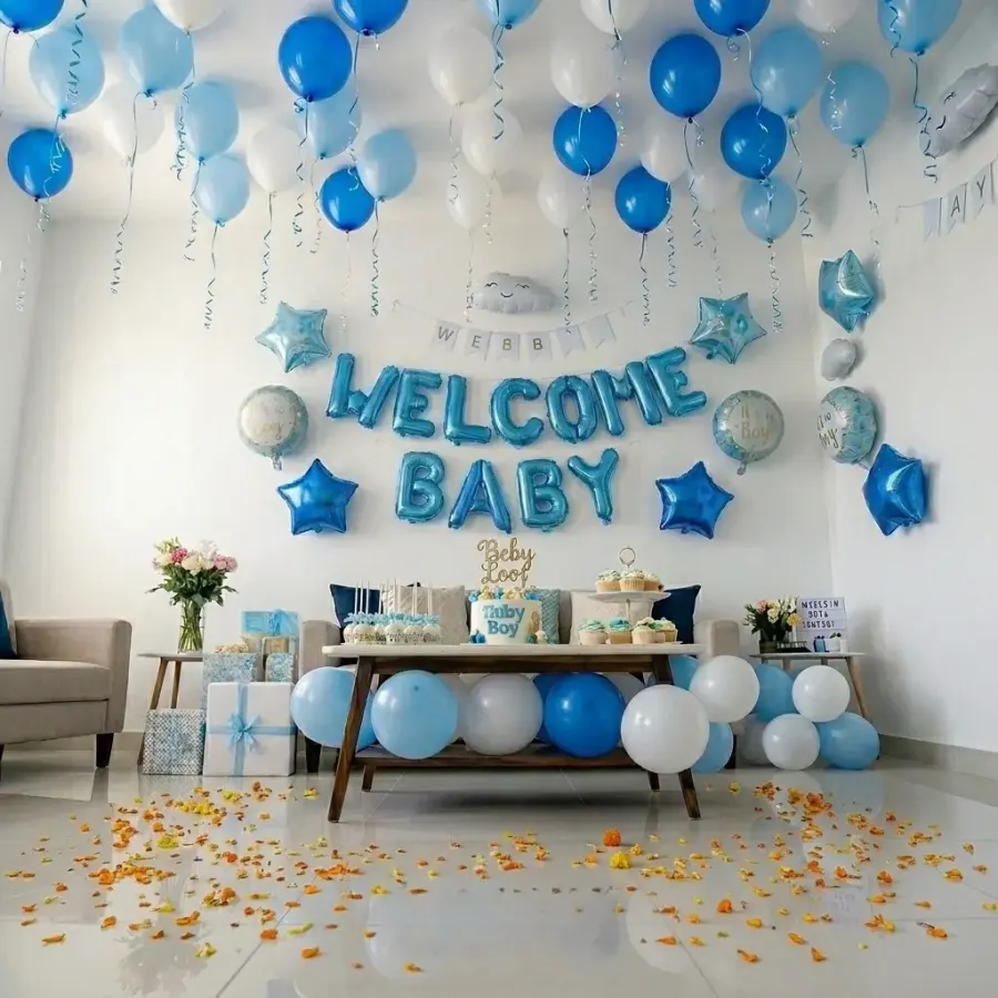 Balloon Decoration for Newborn Welcome — photo 3