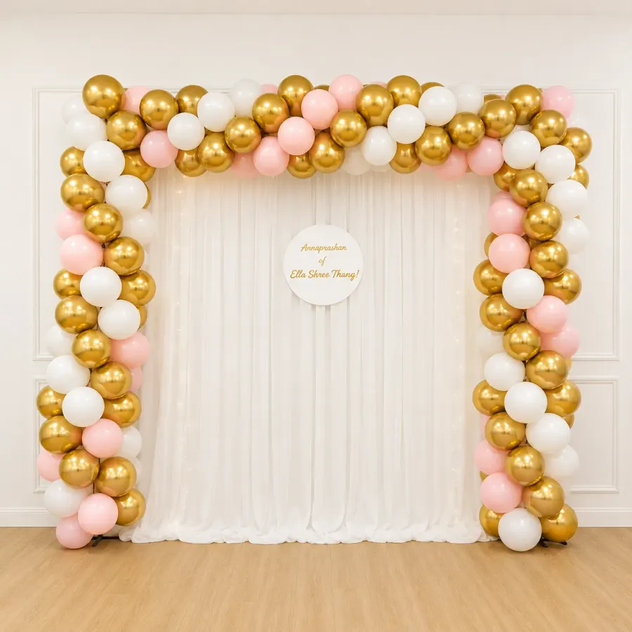 Annaprashan Rice Ceremony Setup — decoration setup in Pune