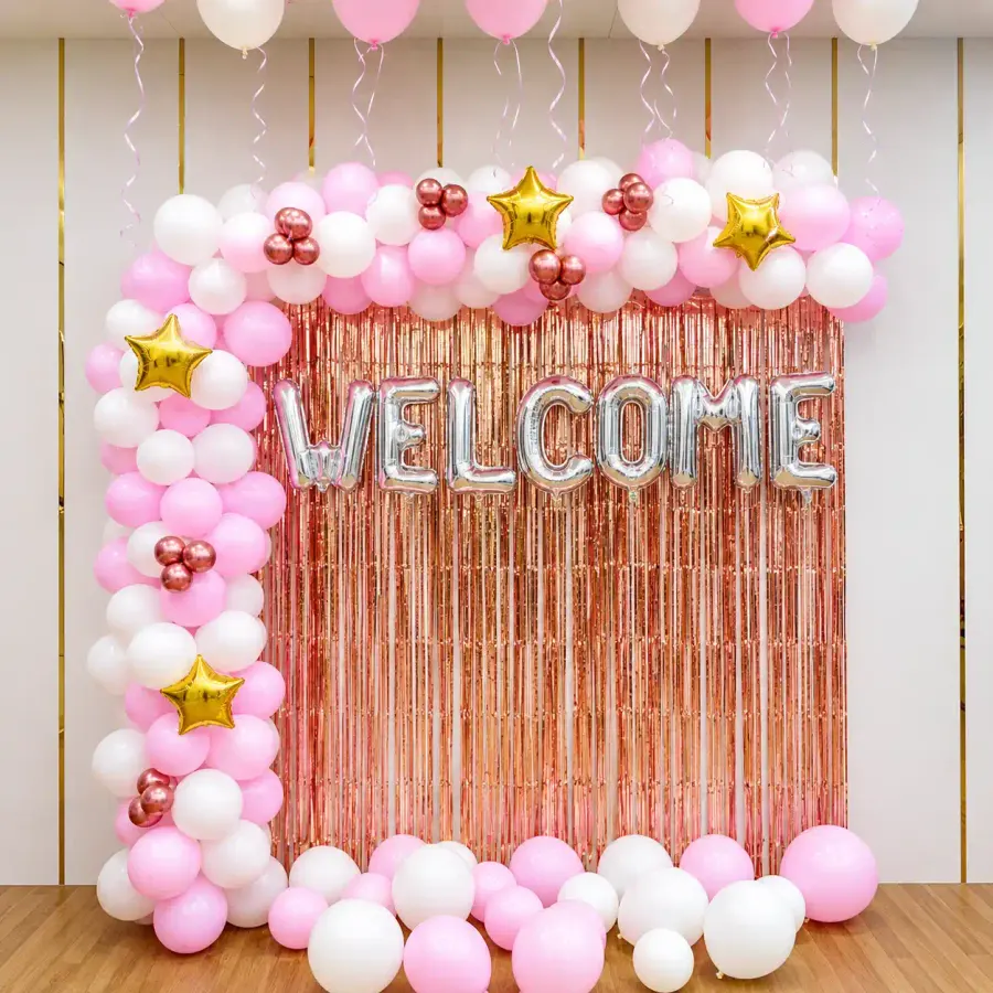 Little One Homecoming Decor — decoration setup in Pune