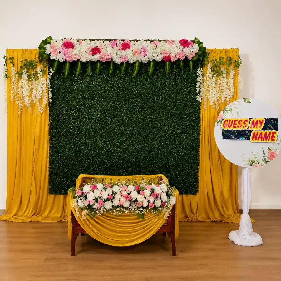 Guess My Name Decoration — decoration setup in Pune