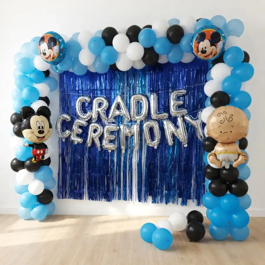 Theme Cradle Decoration — decoration setup in Pune