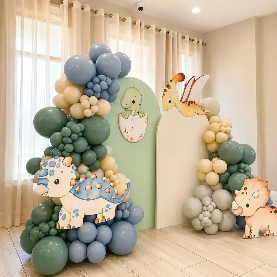 Premium Dinosaur Theme Birthday Decoration — photo 3