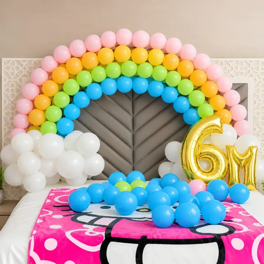 Half Birthday Decoration — decoration setup in Pune