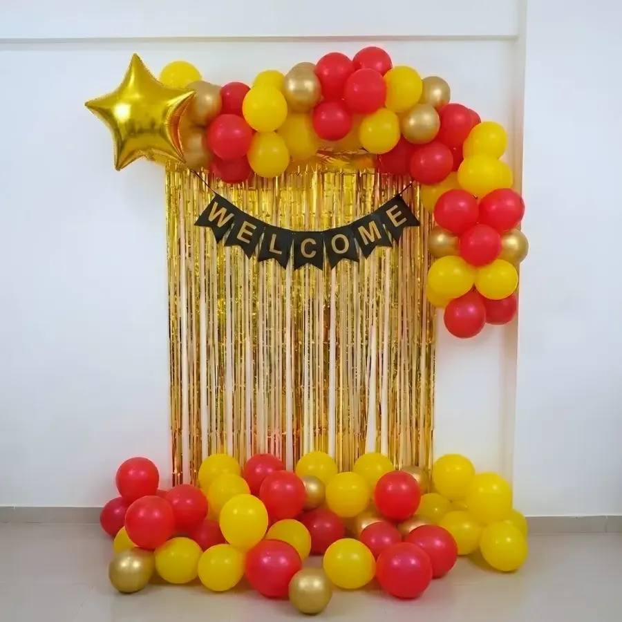Simple Welcome Baby Decoration — decoration setup in Pune