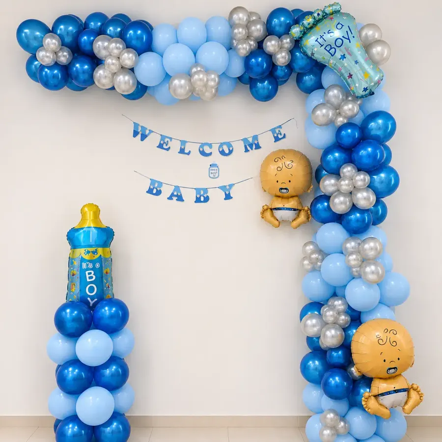 Baby Boy Decoration — decoration setup in Pune